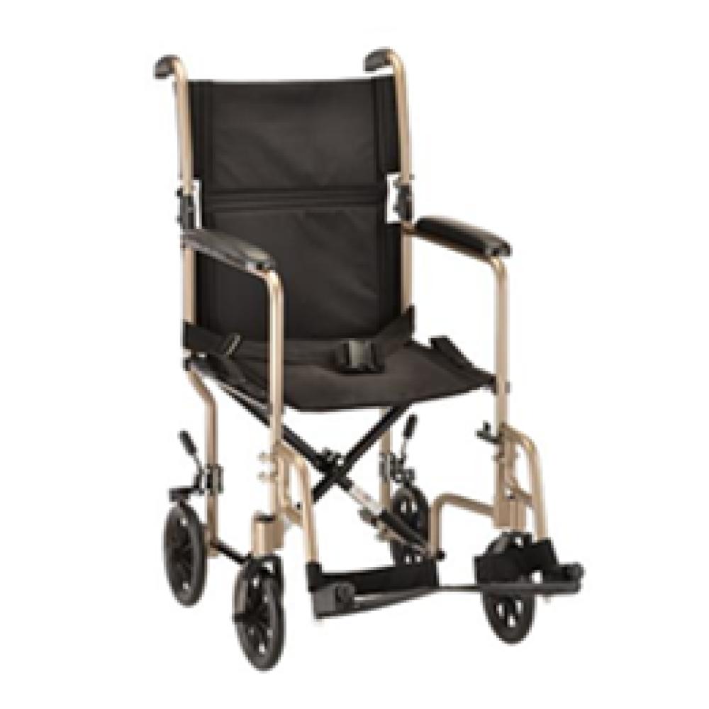Image for product - 19 inch Steel Transport Chair - 319 Image for product - 19 inch Steel Transport Chair - 319