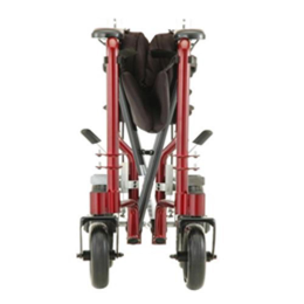 Image for product - 19 inch Transport Chair with 12 inch Rear Wheels - 330 Image for product - 19 inch Transport Chair with 12 inch Rear Wheels - 330