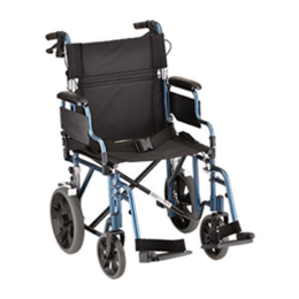 Image for product - 19 inch Transport Chair with 12 inch Rear Wheels - 352B
