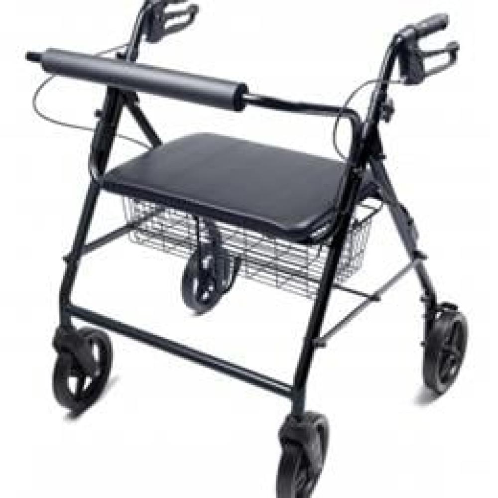 Image for product - Walkabout Four-Wheel Bariatric Rollator