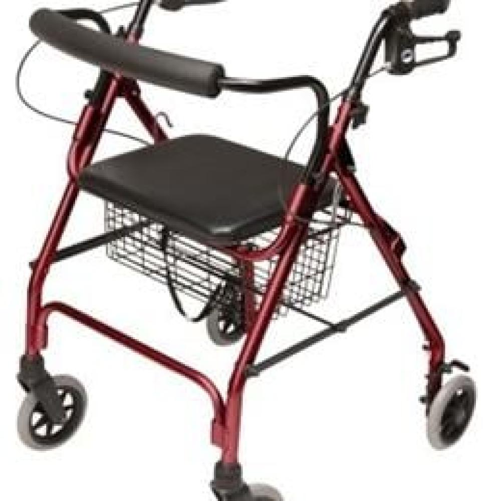 Image for product - 4-Wheel Rollator Walker Walkabout Lite GHP-RJ-4300 Image for product - 4-Wheel Rollator Walker Walkabout Lite GHP-RJ-4300