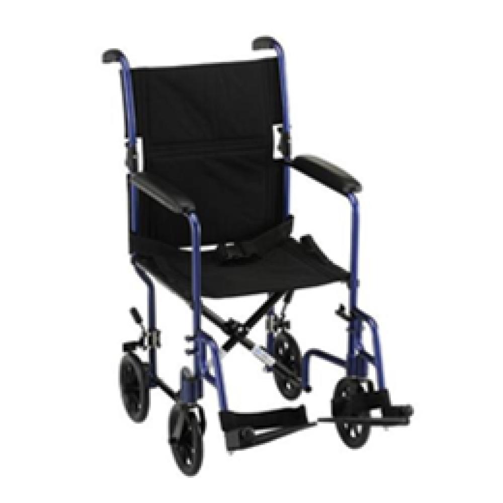 Image for product - 19 inch Transport Chair with Fixed Arms
