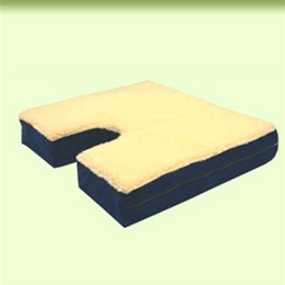 Image for product - Coccyx Gel Seat Cushion with Fleece Top thumbnail Image for product - Coccyx Gel Seat Cushion with Fleece Top thumbnail